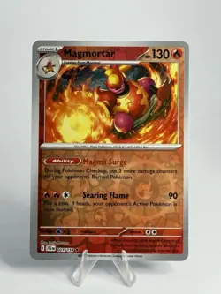 Magmortar Reverse Holo 021/159 Pokemon Scarlet Violet Journey Together NM - Image 1