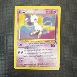 Vintage Pokemon TCG - Mew 8 Black Star Promo Regular (Non-holo) - Image 1