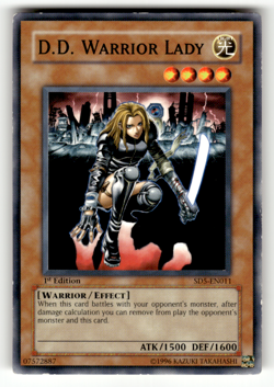 D.D. Warrior Lady SD5-EN011 Common Structure Deck: Warrior's Triumph LP - Image 1
