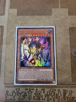 YUGIOH TOON BLACK LUSTER SOLDIER TOCH-EN001 ULTRA 1ST ED NM - Image 1