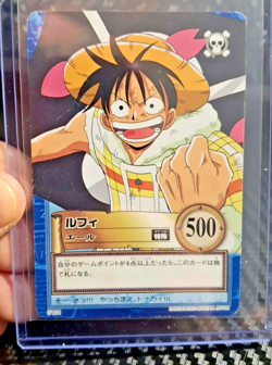 BANDAI One Piece Hyper Battle LUFFY S121 EARLY CARD VINTAGE - Image 1