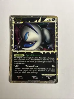 2010 Pokemon HG & SS Triumphant Absol Prime 91/102 - Image 1