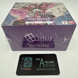 Gundam Card Game: Steel Requiem GD-03 Booster Box New English In-Hand Ships Fast - Image 1