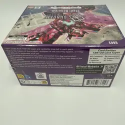 Gundam Card Game: Steel Requiem GD-03 Booster Box New English In-Hand Ships Fast - Image 3
