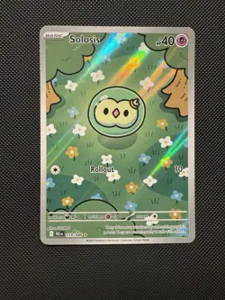 Pokemon TCG Solosis 118/086 Scarlet & Violet Black Bolt Illustration Rare NM - Image 1