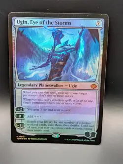 MTG - Ugin, Eye of the Storms - FOIL - Planeswalker - TDM 1 - Mythic - NM - Image 1