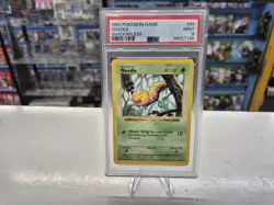 PSA 9 - Shadowless Weedle - 69/106 Base Set 1999 - Pokemon Card MINT - Image 1