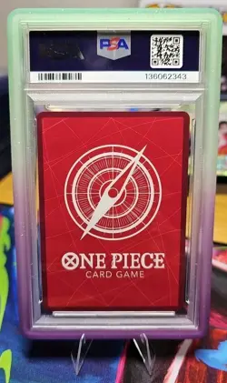 One Piece CCG en Shirahoshi Alt Art Foil OP11-022 a Fist of Divine Speed. PSA 10 - Image 2