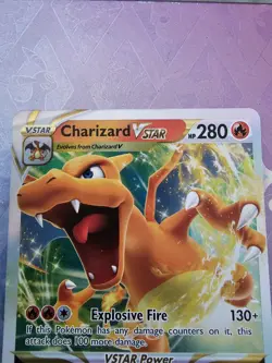 Pokemon Charizard VSTAR Brilliant Stars 18/172 Near Mint NM Condition - Image 2