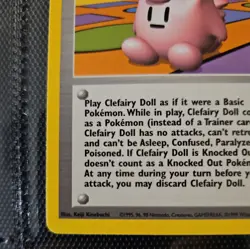 Pokemon TCG Cards Clefairy Doll 70/102 Base Set Rare NM - Image 4