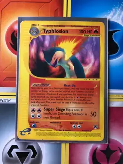 Typhlosion 65/165 Expedition Set Rare Pokemon Card - Image 1