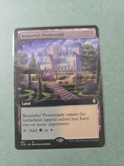 Bountiful Promenade - Extended Art - CLB - Battle for Baldur's Gate 601 - NM MTG - Image 1