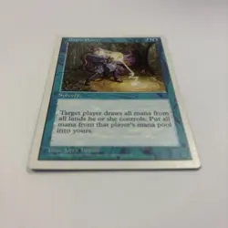 Drain Power MTG LP 5th Edition Fifth Ed. English Regular White Border 1997 - Image 2