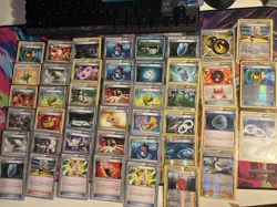 Pokemon TCG Lot of 43 Reverse Holo Trainer Supporter Common & Uncommon Cards NM! - Image 1