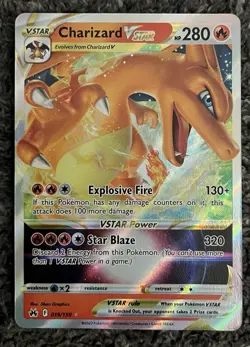 Pokemon Cards Charizard VSTAR 019/159 Crown Zenith VSTAR NM/M - Image 1