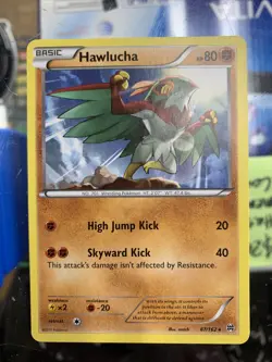 Hawlucha Breakthrough 87/162 Rare Pokemon Card TCG CCG - Image 1