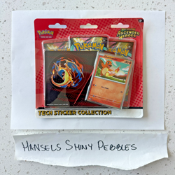 NEW Pokemon Ascended Heroes Tech Sticker Collection - Charmander [SEALED] - Image 3