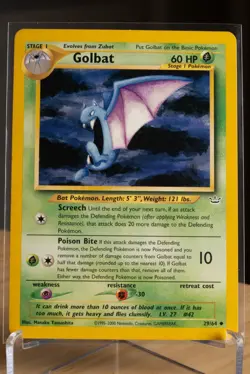 Golbat 29/64 Neo Revelation Pokemon Card NM - Image 1