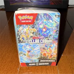 Pokemon TCG Scarlet & Violet-Stellar Crown Booster Bundle 6-Pack - Image 1