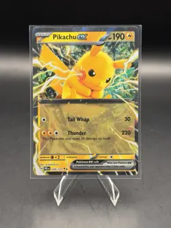 Pikachu ex 28/131 Prismatic Evolutions Double Rare Pokemon TCG (NM) - Image 1