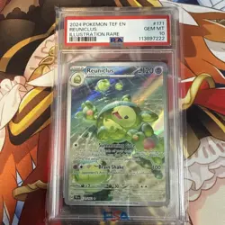 Pokemon TCG Reuniclus Scarlet & Violet Temporal Forces 171/162 PSA 10 - Image 1