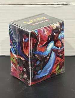 Pokemon Phantasmal Flames Charizard MEGA X UPC Play Mat, Deck Box And Sleeves - Image 2