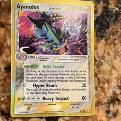 Gyarados EX Delta Species Holon Phantoms 8/110 Holo Rare Pokemon TCG 2006 - Image 1