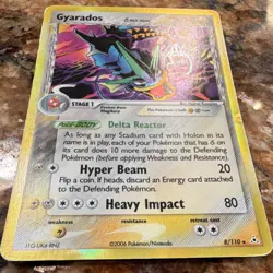 Gyarados EX Delta Species Holon Phantoms 8/110 Holo Rare Pokemon TCG 2006 - Image 3