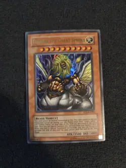 Yugioh Theinen the Great Sphinx EP1-EN001 Ultra Rare - Image 1