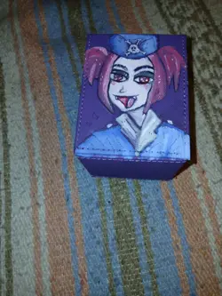 Hand Painted Custom Yugioh Tour Guide Deck Box Artwork Painting Sangan Art - Image 2