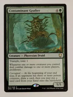 Contaminant Grafter - NM Near Mint - ONC Phyrexia: All Will Be One Commander MTG - Image 1
