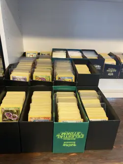 All Vintage Bulk Pokemon Cards 1000 Count From WOTC Era Base Set To Neo Original - Image 1