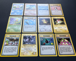 Pokemon TCG - BASE, Jungle, Fossil, Gym, Neo - 12-Card C/U Lot - WotC Vintage LP - Image 2