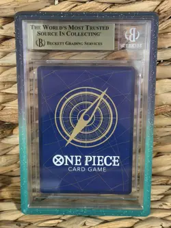 One Piece CCG Nami Romance Dawn Pre-Errata Alpha Wave 1 OP01-016 BGS 10 Pristine - Image 2