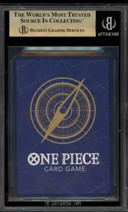 One Piece CCG Nami Romance Dawn Alt Art Up to 1, Straw Hat OP01-016 BGS 10 - Image 2