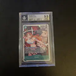One Piece Nami Sr Op02-036 BGS 9.5 - Image 1