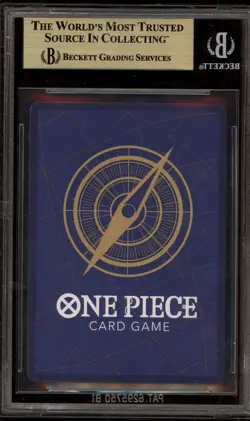 One Piece CCG Nami 2025 New Year Event Winner Prize Promo ST01-007 BGS 10 - Image 2