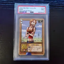 2004 One Piece CCG Nami #C13 Davy Back Fight ~ PSA 9 - Image 1