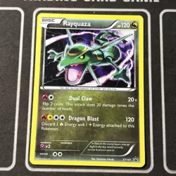 Pokemon TCG Cards Rayquaza XY141 Black Star Promo Holo LP - Image 2