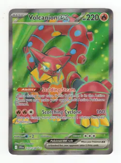 2025 Pokemon SV Journey Together - JTG EN Volcanion ex #171/159 - Image 1