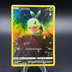 Pokemon TCG: Turtwig GG31/GG70 Galarian Gallery Holo Card Crown Zenith 2023 - NM - Image 1