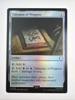 Talisman of Progress Universes Beyond: Fallout Foil - Image 1