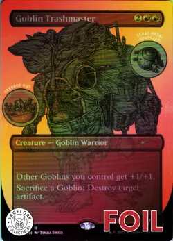 MTG Goblin Trashmaster (317) | NM Foil | Secret Lair Monster Anatomy 101 {SLD} - Image 1