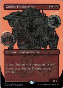 MTG Goblin Trashmaster (317) | NM Foil | Secret Lair Monster Anatomy 101 {SLD} - Image 2