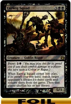 Earwig Squad ** FOIL #60 ** Launch Party & Release Event Promos - NM MTG - Image 1