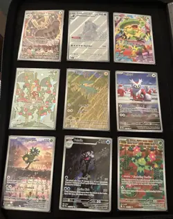 Mix of Pokemon TCG 9 Cards Bundle Job Lot - Image 1