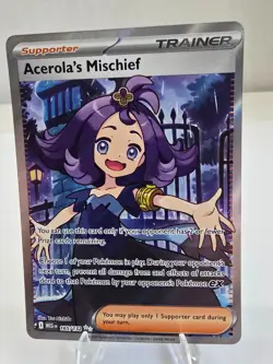 Acerola's Mischief - 165/132 - Ultra Rare - Mega Evolutions - Pokemon TCG - NM/M - Image 1