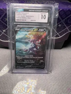 Hisuian Samurott v GG51/GG70 Crown Zenith: Galarian Gallery Holo CGC Gem Mint 10 - Image 1