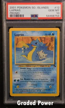 Southern Islands Lapras PSA 10 (8754) 12/18 Pokemon - Image 1