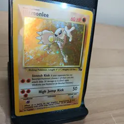 Pokemon TCG Hitmonlee Fossil Holo 7/62 - Image 2